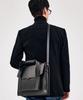 Bedford11Th Polygon Satchel Ceo Bag Gray