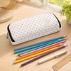 Large Capacity Pencil Case with Double Zipper Opening, Multifunctional Student Pencil Pouch for School Supplies
