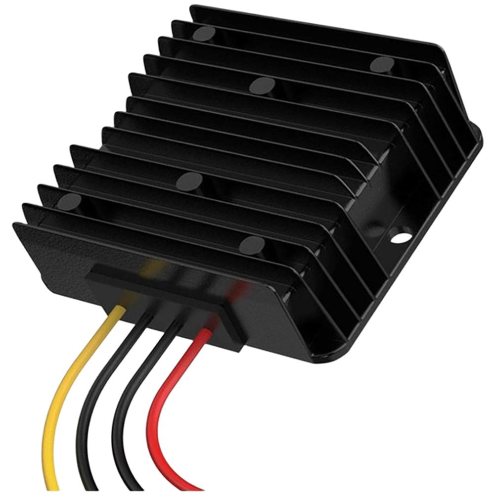 12V To 24V DC Boost Converter 12A Waterproof Power Supply Module With Fuse For Versatile Outdoor And Vehicle Use