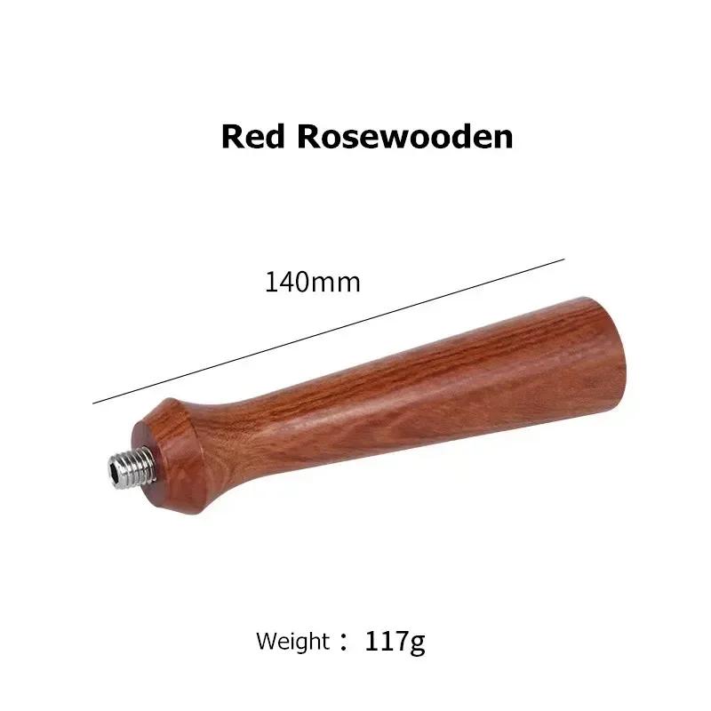 DIY  M10/M12 Thread Portafilter Handle for Italian Coffee Machine Solid Wooden Coffee Accessories Replacement