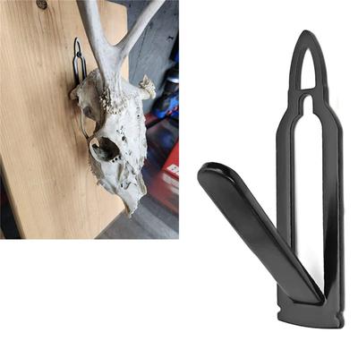 European Deer  Mount Hanger,  For Deer Head And Other Smaller Animals,  Wall Hooker With Easy Install Kit For Indoor Outdoor