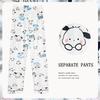 Women's Korean-Style Loose Pajama Pants - Imitation Cotton, Spring/Autumn