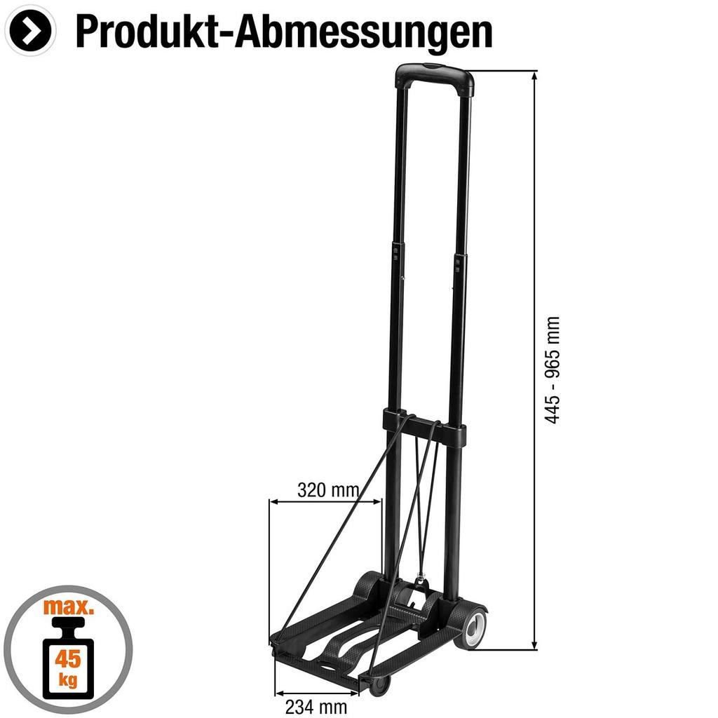 Wheelbarrow Meister DIABLO PL 8985730 Black