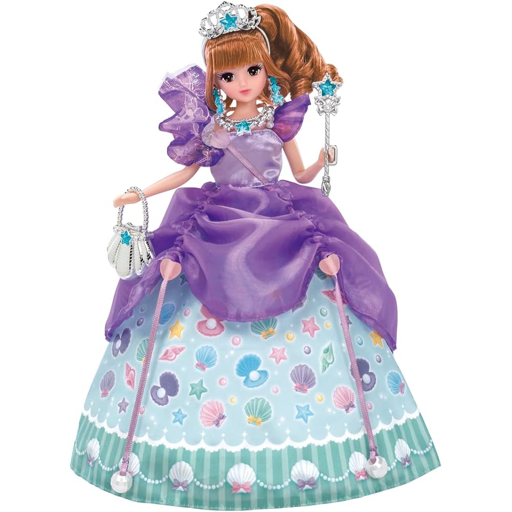 Takara Tomy Licca-chan Dream Fantasy Magical Ribbon Mermaid Dress