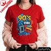 Retro 90s Style TShirt Cassette Tape And Headphones Graphic Printed Shirt Unisex Unisex Fashion Casual Crewneck Cotton Tee Tops