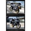 Simulation 1/10 Scale BMW R 1250 GS Adventure Alloy Motorbike Model Children Alloy Motorcycle Model Toy Collection Home Decor
