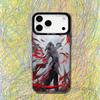 Arlecchino G-Genshin Impact Phone Case For iPhone 17,16,15,14,13,12,X,8,Pro,Max,Plus,SE4,Air,Mini HD Black IMD Matte
