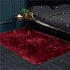 Nordic Style Plush Living Room Carpet - Cute Full Coverage Imitation Wool Rug for Bedroom & Sofa Area.