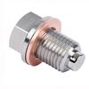 Car Accessories Stainless Steel Magnetic Engine Oil Drain Plug Neodymium Magnet Car Oil Pan Bolt with 10 Gaskets Oil Drain Plugs 3