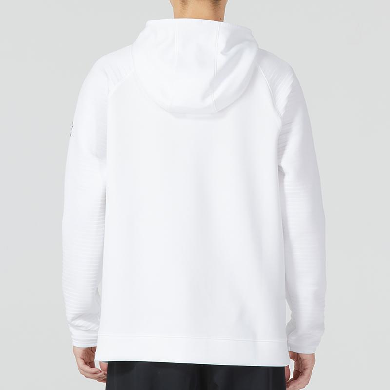 Under Armour Chaqueta Jugable Curry Color Sólido Deportivo Casual Jersey con Capucha de Manga Larga Sudadera Chaquetas para Hombre Blanco 1374296-100