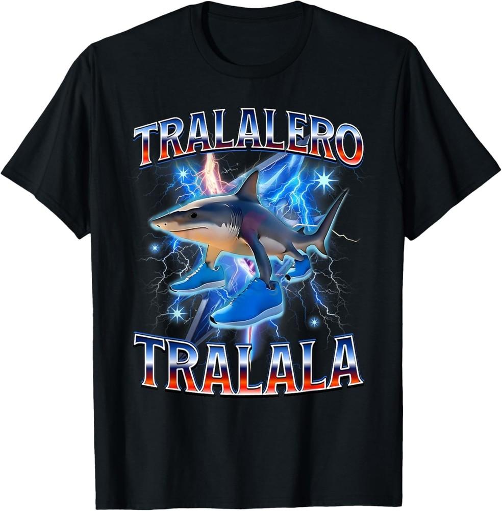 Tralalero Tralala Funny Italian Brainrot Meme Boys Kids T-Shirt Unisex T-Shirt