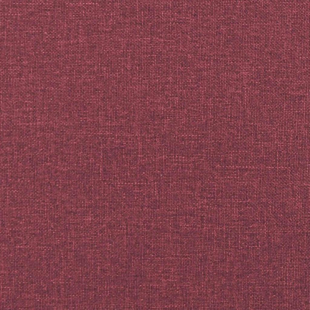 Storage Sofa Set 2 pcs Burgundy Polyester