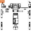 For Ford Expedition 2007-2014 Real Carbon Fiber Stickers Centre Radio AC CD Gear Shift Door Panel Car Accessories Decorative