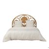 Parure de lit en gaze de microfibre 220 x 240 cm Uni blanc