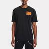 Under Armour Curry Series Sports Casual Short Sleeve T-Shirt Men Tops Black 1364968-001