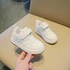 Children's Little White Shoes Spring and Autumn Girls' Sports Shoes Anti Slip Lightweight Boys' Board Shoes Soft Soled Baby Casual Shoes