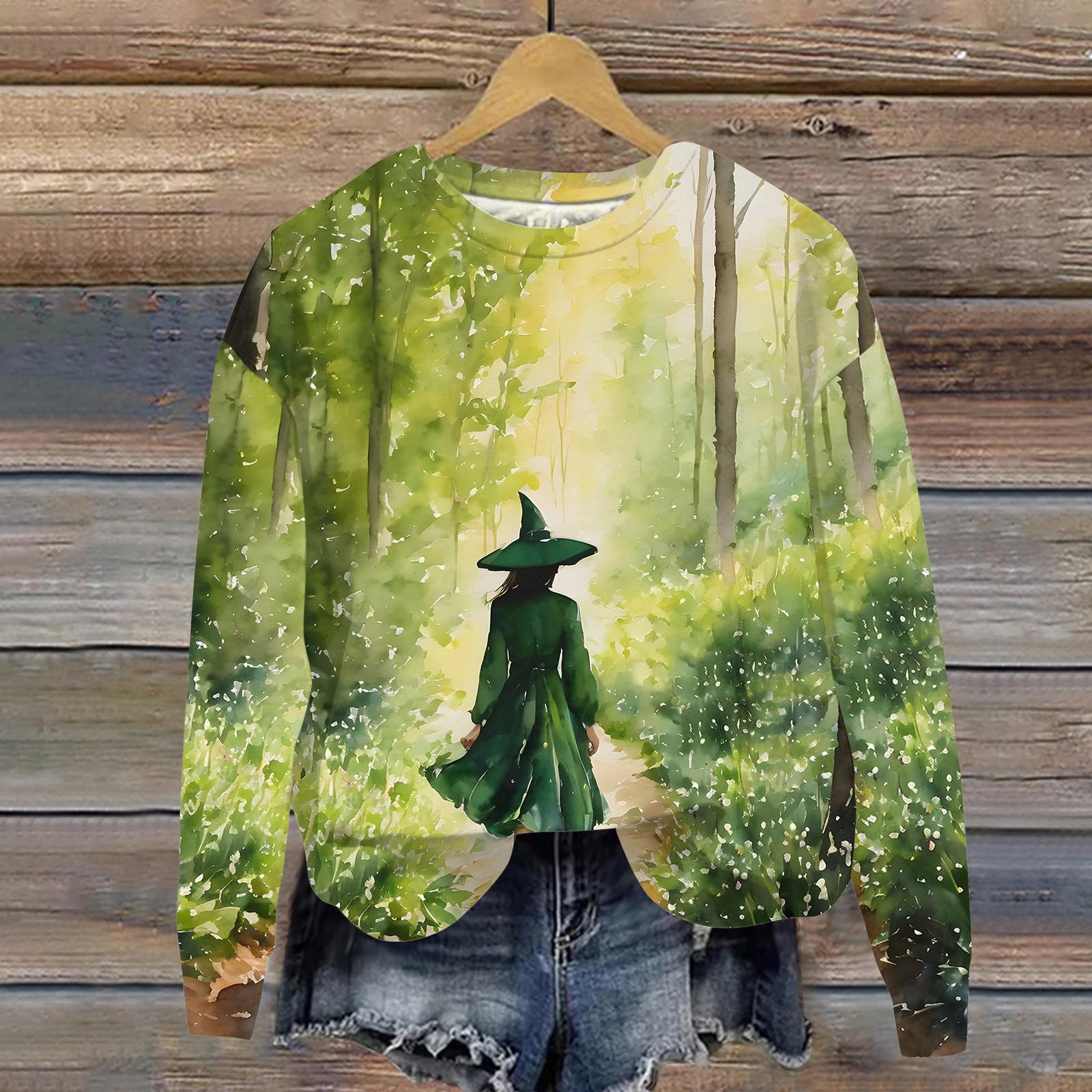 Женский Хэллоуин с принтом — фото 8