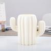 Stylish Plastic Shaped Pen Storage Box Lightweight Desktop Organizer