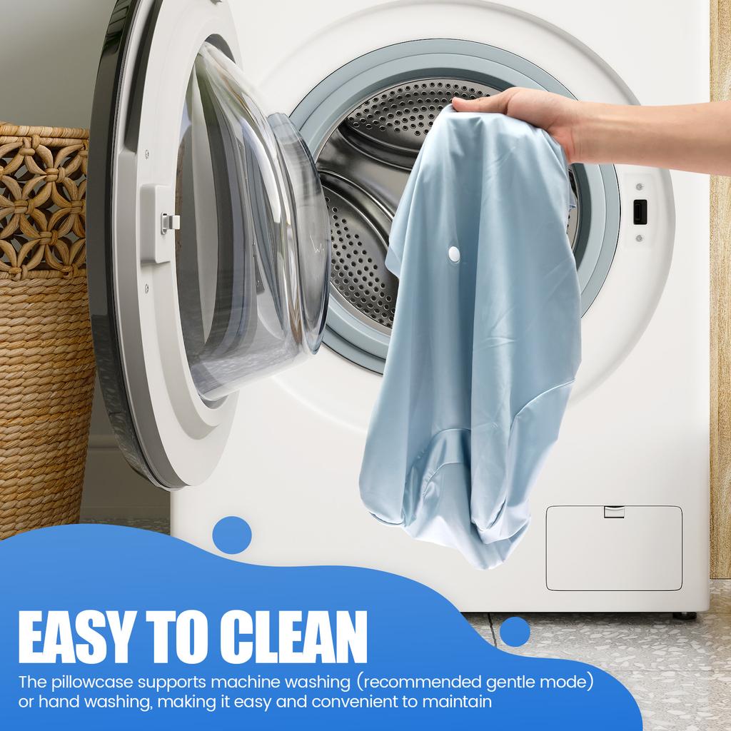 Cervical Pillowcase Soft Butterfly Shaped Pillowcase with Zipper Breathable Bed Pillow Cover Home Accessories for Hotel Hospital