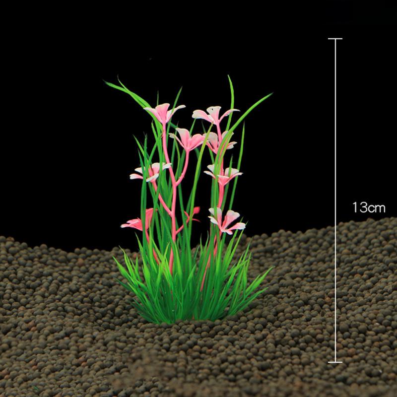 Künstliche Unterwasserpflanzen-Ornamente, lebensechte Simulationsblumenpflanzen für Aquarien