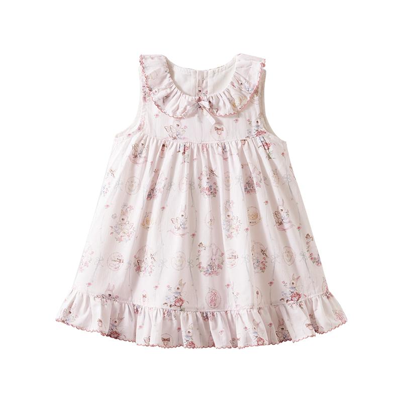 EMXEE Girl s Summer Princess Vest Dress 110