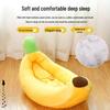In-Stock Cartoon Banana Dog House Pet Bed for Cats/Teddy/Bichon - Year-Round Use for Small To Medium Dogs