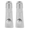2pcs Pig Water Nipple Even Water Volume Stainless Steel G1/2 External Thread Pig Drinker for Sows