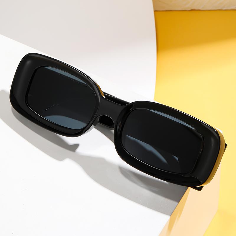 Women Square Colorful transparent Sunglasses Fashion Jelly Color Hip Hop Sunglasses Ladies classic Wild outdoor Shades Rectangle Sun Glasses