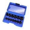 Damaged Nut Extractor Bolt Screw Tire Slip Tooth Screw Hexagonal Dismantling Sleeve Extension Tool Set