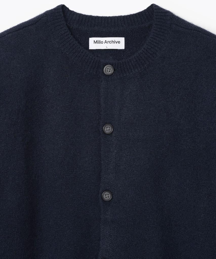 Millo Archive Crop Move Cardigan [Navy] (A Type)