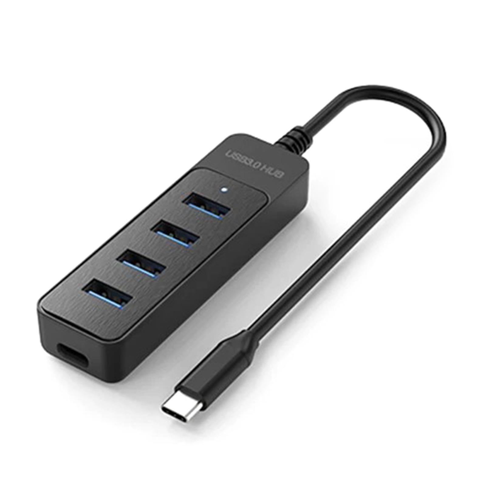 

Концентратор USB3.0 4 в 1 Адаптер USB/Type C 5 Гбит/с для высокоскоростной передачи данных и подключения нескольких устройств C