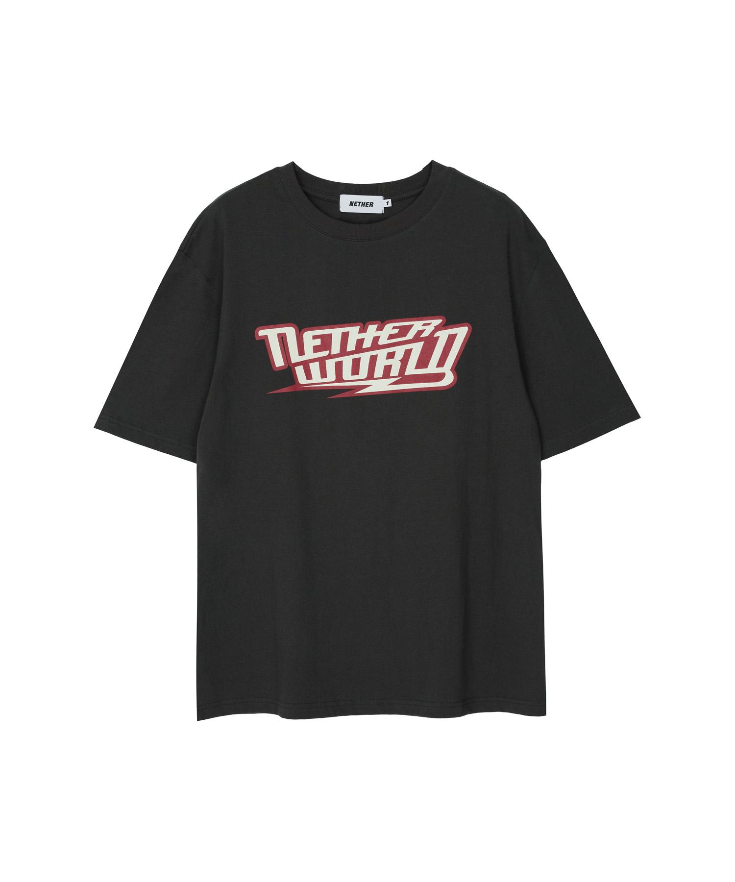 Netherworld Netherworld Lightning Logo T-Shirt Dark Gray 1/Free