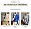 2024 Women's Autumn-Winter Slim Fit Wool Turtleneck Long Sleeve Sweater Top