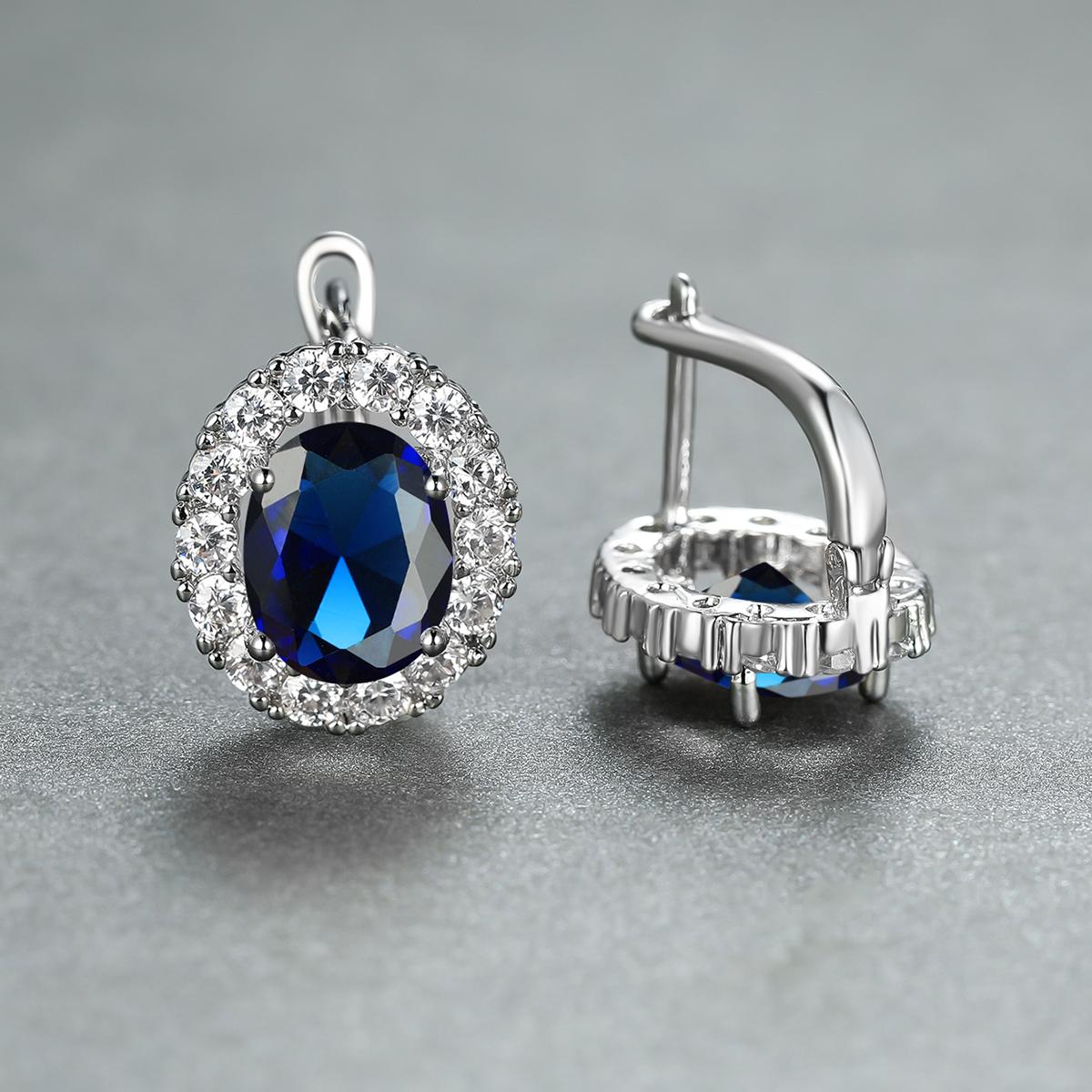 

Роскошные серьги-капли с фиолетовым камнем и золотым цветом, серьги-подвески для невесты, обручальные украшения для ушей серебряный/синий