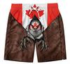 Men's American Flag Quick-Dry Summer & Fall Beach Swim Trunks - Casual Plus Size Shorts