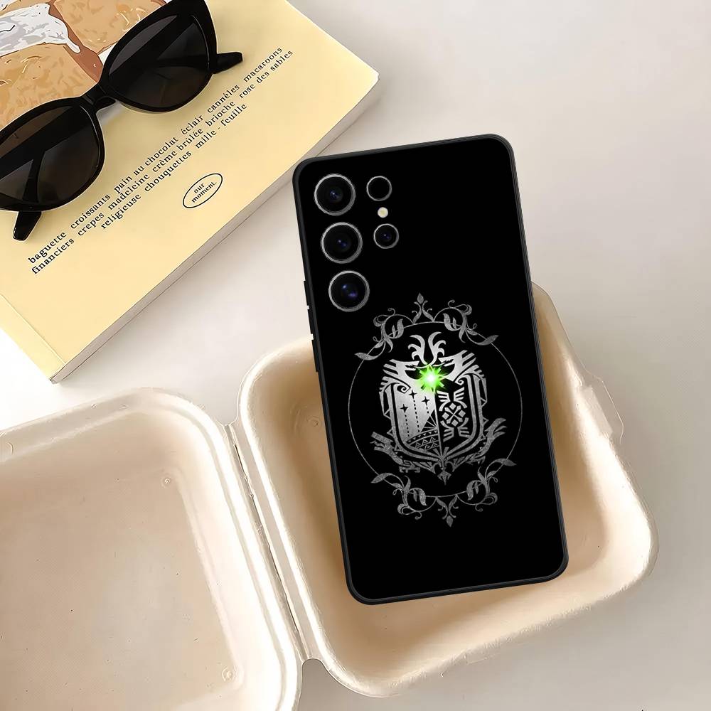 Game M-Monster H-Hunter Case For Samsung Galaxy Case S25 S23 S22 S21 S30 S20 S10 Ultra Plus FE TPU Soft Cover