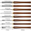8 PCS Woodworking Chisel High-speed Steel Knife Multi-purpose Carpenter Woodcut Turning Tools Professional Carving Tools