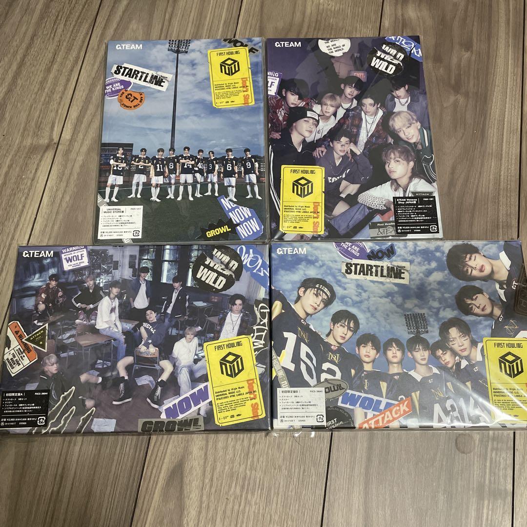 

[USED] &TEAM FIRST HOWLING NOW 4 formats WILD CD