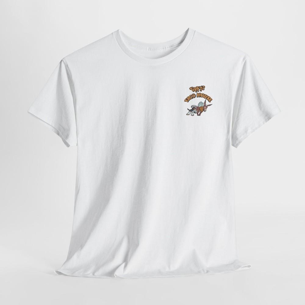 Vintage Oak Cliff TX T-Shirt, Tippy's Taco House T-Shirt Front Back