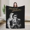 Singer Michael Jacksons MJ Tour 2026 Blanket Warm Cozy Fluffy Throw Blankets for Sofa 50x60 Inch Multi-size Rug Piece