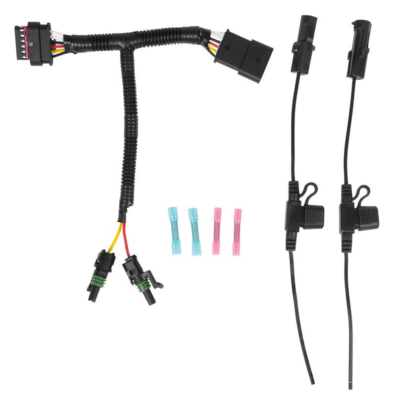 

Daytime Running Light DRL Adapter Wiring Harness Fits for Jeep Wrangler JL & Gladiator JT 2018-2023 ,Replace 97109-0925 чёрный