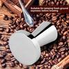 Coffee Bn Press   Tamper Stainless Steel Coffee Tamper Stainless Steel Polished Rustproof Home Coffee Tamper for Coffee Shop Tamper