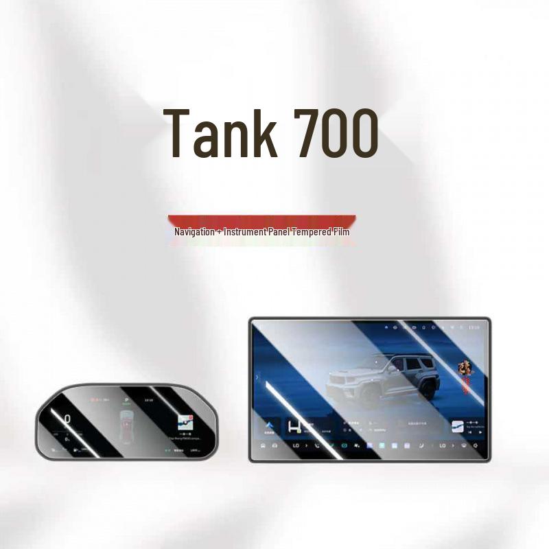 Screen Protector for 26 Models of Tank 700 New Energy HI4-T/Z: Central Control and Navigation Panel