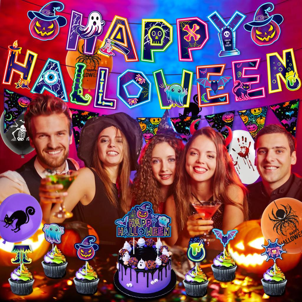 Theme Birthday Party Decoration Birthday Flag Balloons Cake