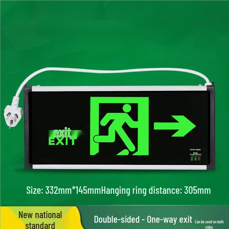 Linpan LED Emergency Exit & Evacuation Sign Light