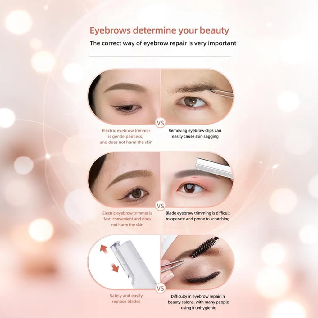 Electric Dermaplaning Tool For Face - Exfoliation And Peach Fuzz Removal | Facial Hair Remover For Smooth, Radiant Skin