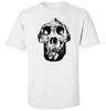 Neanderthal Prehistoric Skull Ancient Printed Cotton T-Shirt FOR FAN