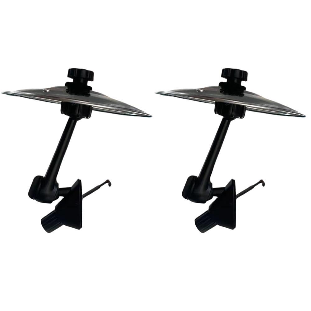 1/2pcs Car Crash Cymbal Car Air Conditioning Exhaust Port Decoration Easy Clip-on Mini Cymbal For Music Lover Tapping Rhythm