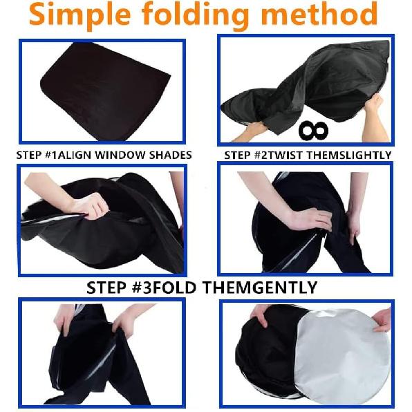 Windshield Sun Shade for Toyota 4Runner 2010-2024 2025 Sunshade 240T Reflective Fabric Double-Layer Design Front Window Blocks UV Rays and Heat