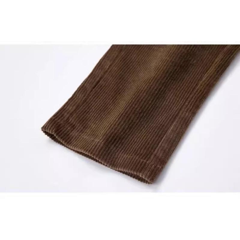 Pantaloni Haren din catifea cord groasă pentru femei Toamnă Iarnă Doamne